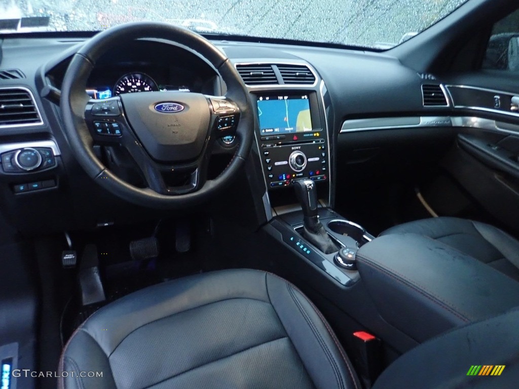 2018 Explorer Sport 4WD - Blue Metallic / Ebony Black photo #18