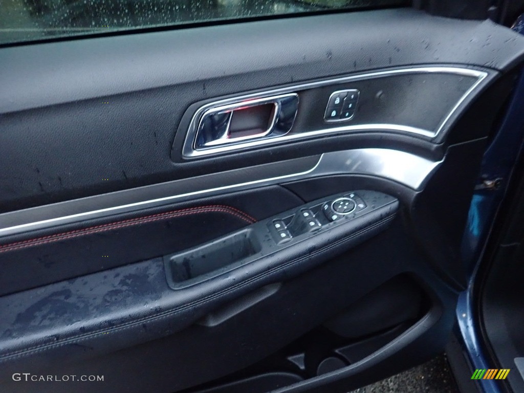 2018 Explorer Sport 4WD - Blue Metallic / Ebony Black photo #19