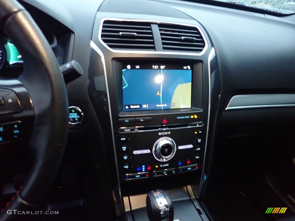 2018 Explorer Sport 4WD - Blue Metallic / Ebony Black photo #22