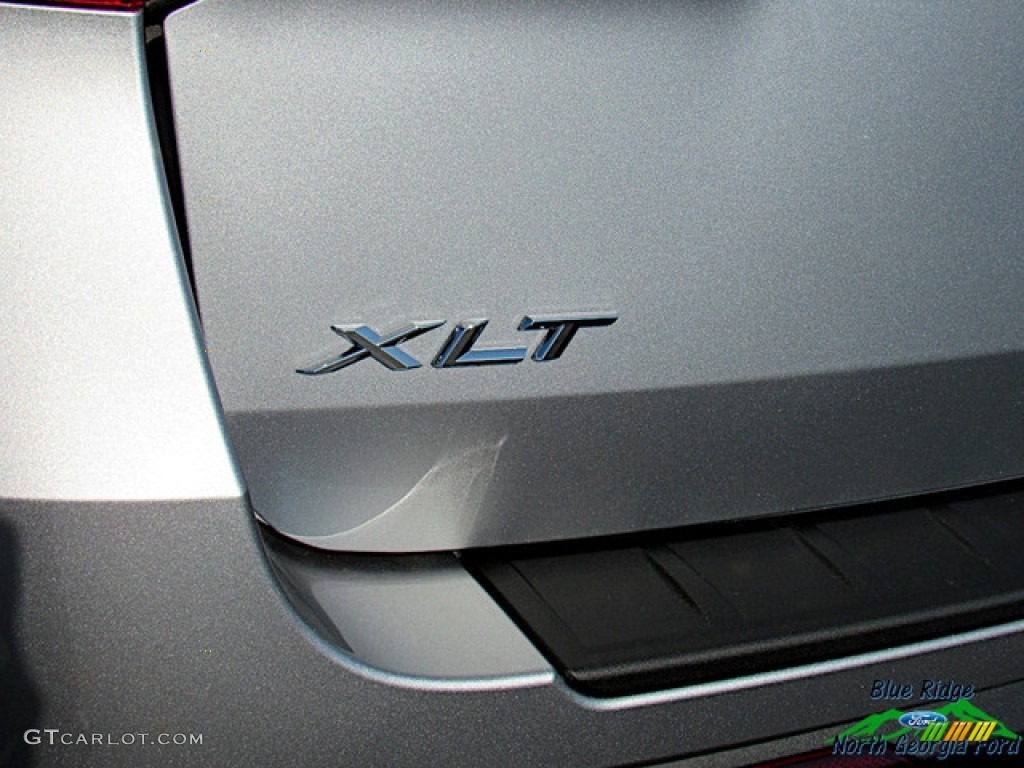 2020 Explorer XLT 4WD - Iconic Silver Metallic / Ebony photo #34