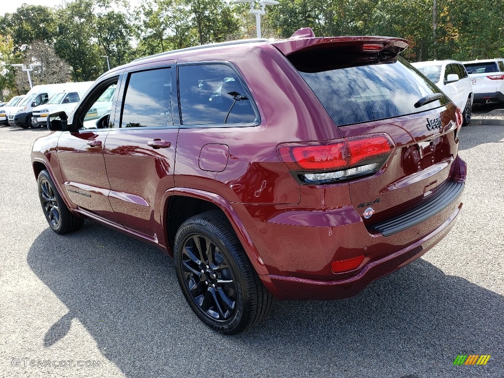 2020 Grand Cherokee Altitude 4x4 - Velvet Red Pearl / Black photo #4