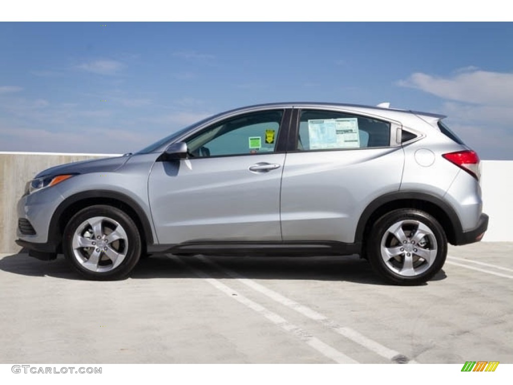 2019 HR-V LX - Lunar Silver Metallic / Gray photo #5