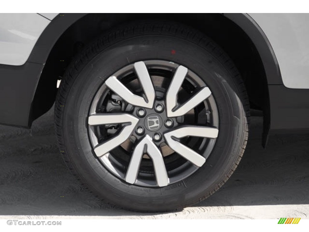 2019 Pilot EX-L - Lunar Silver Metallic / Gray photo #13