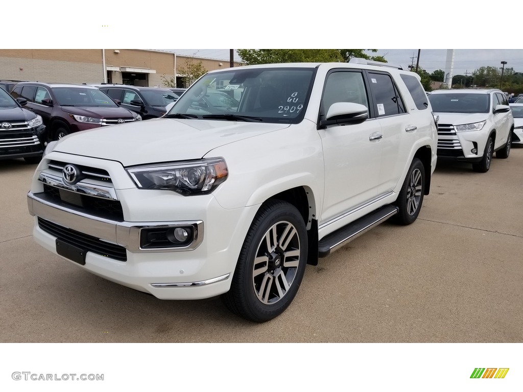 Blizzard White Pearl 2020 Toyota 4Runner Limited 4x4 Exterior Photo #135434754