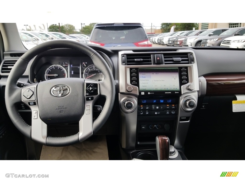 2020 Toyota 4Runner Limited 4x4 Black Dashboard Photo #135434800