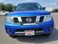 2012 Metallic Blue Nissan Frontier SV Crew Cab 4x4  photo #8