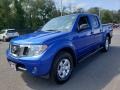 2012 Metallic Blue Nissan Frontier SV Crew Cab 4x4  photo #9