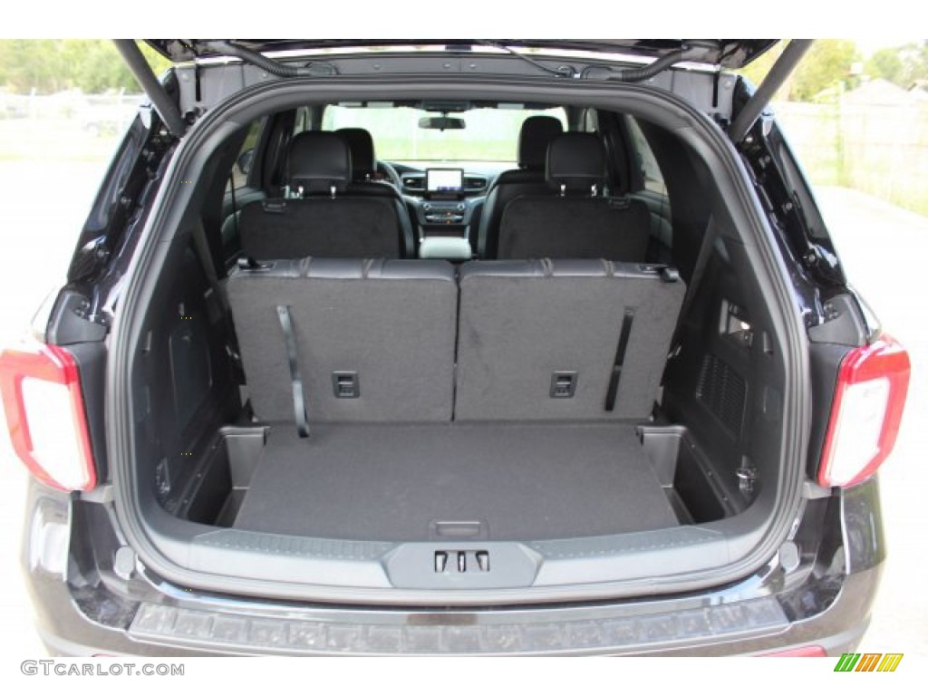 2020 Explorer XLT - Agate Black Metallic / Ebony photo #24