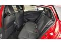 2020 Toyota Prius Black Interior Rear Seat Photo