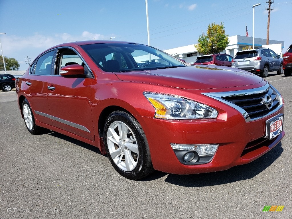 2015 Altima 2.5 SL - Cayenne Red / Charcoal photo #1