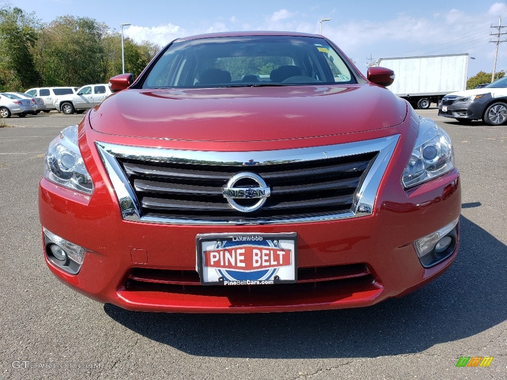 2015 Altima 2.5 SL - Cayenne Red / Charcoal photo #9