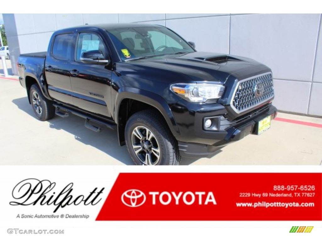 Midnight Black Metallic Toyota Tacoma