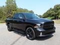 2017 Brilliant Black Crystal Pearl Ram 1500 Express Quad Cab 4x4  photo #4