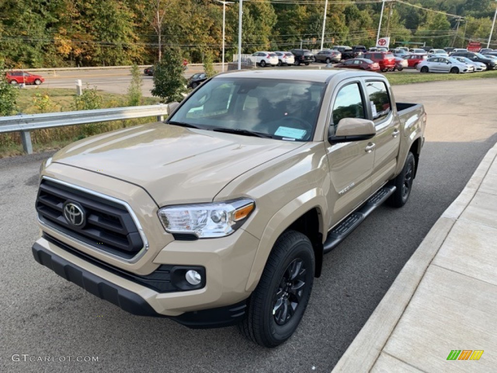 2020 Tacoma TRD Off Road Double Cab 4x4 - Quicksand / Black photo #5