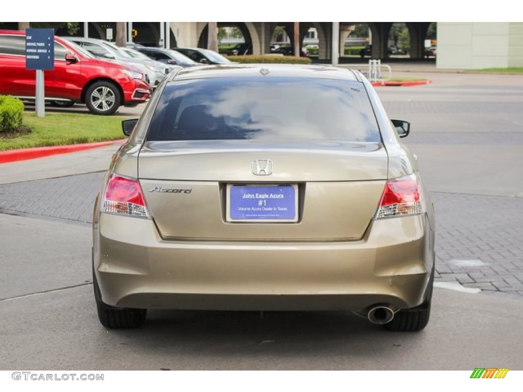 2009 Accord EX-L Sedan - Bold Beige Metallic / Ivory photo #6