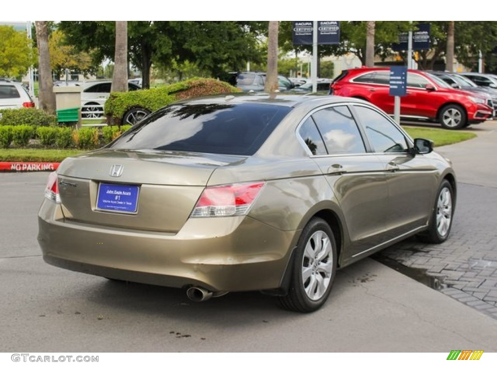2009 Accord EX-L Sedan - Bold Beige Metallic / Ivory photo #7