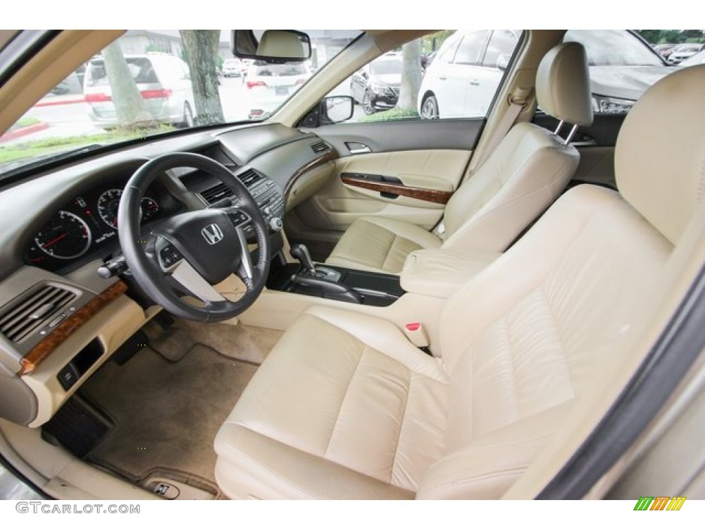 2009 Accord EX-L Sedan - Bold Beige Metallic / Ivory photo #16