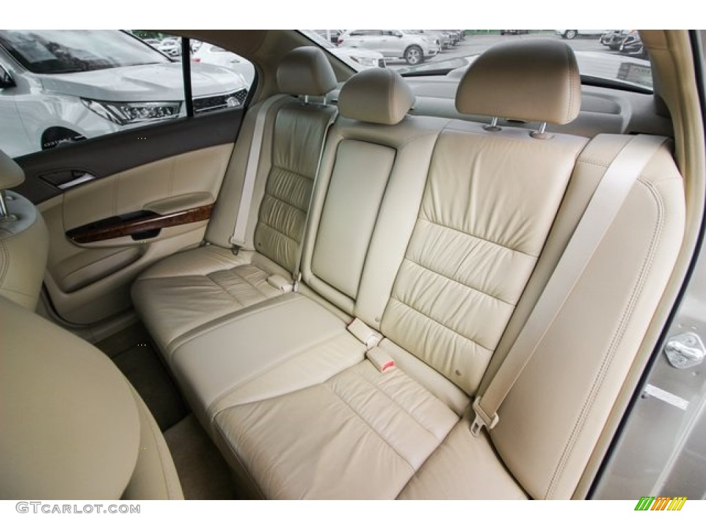 2009 Accord EX-L Sedan - Bold Beige Metallic / Ivory photo #18