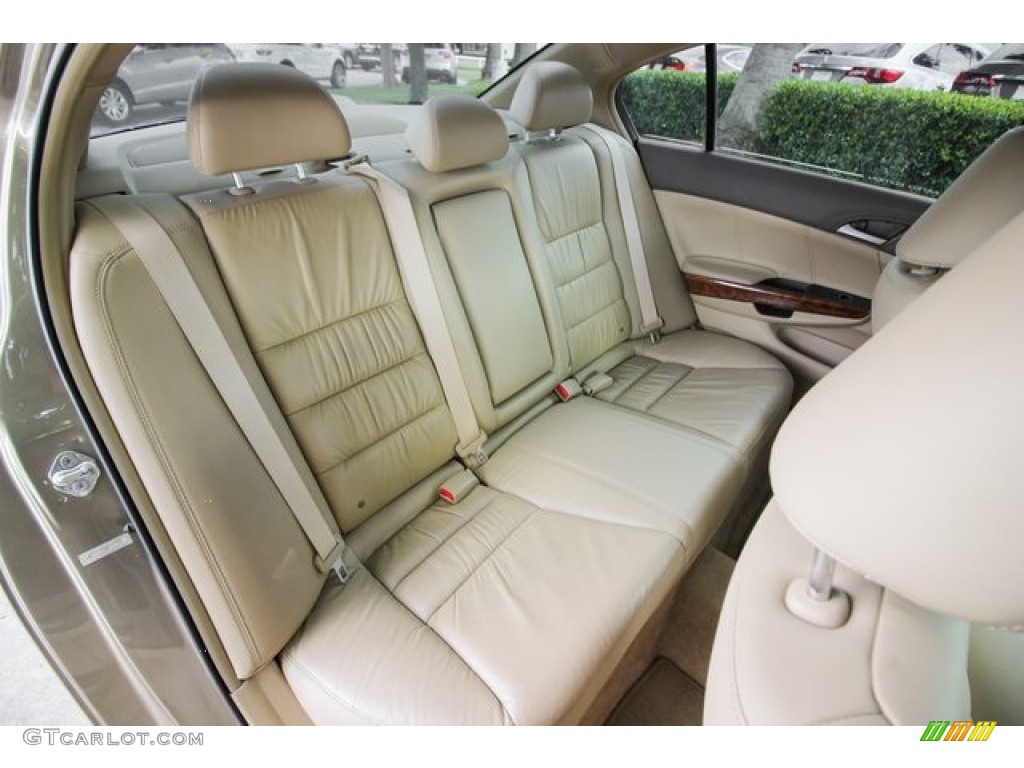 2009 Accord EX-L Sedan - Bold Beige Metallic / Ivory photo #21