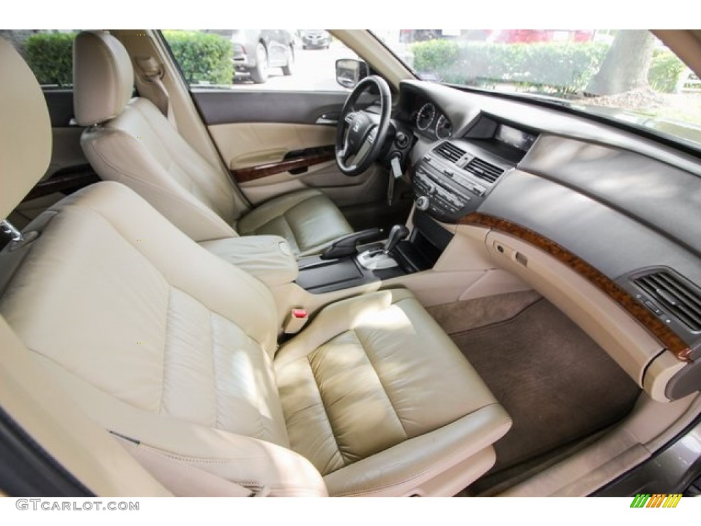 2009 Accord EX-L Sedan - Bold Beige Metallic / Ivory photo #23