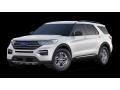 2020 Oxford White Ford Explorer XLT 4WD  photo #1