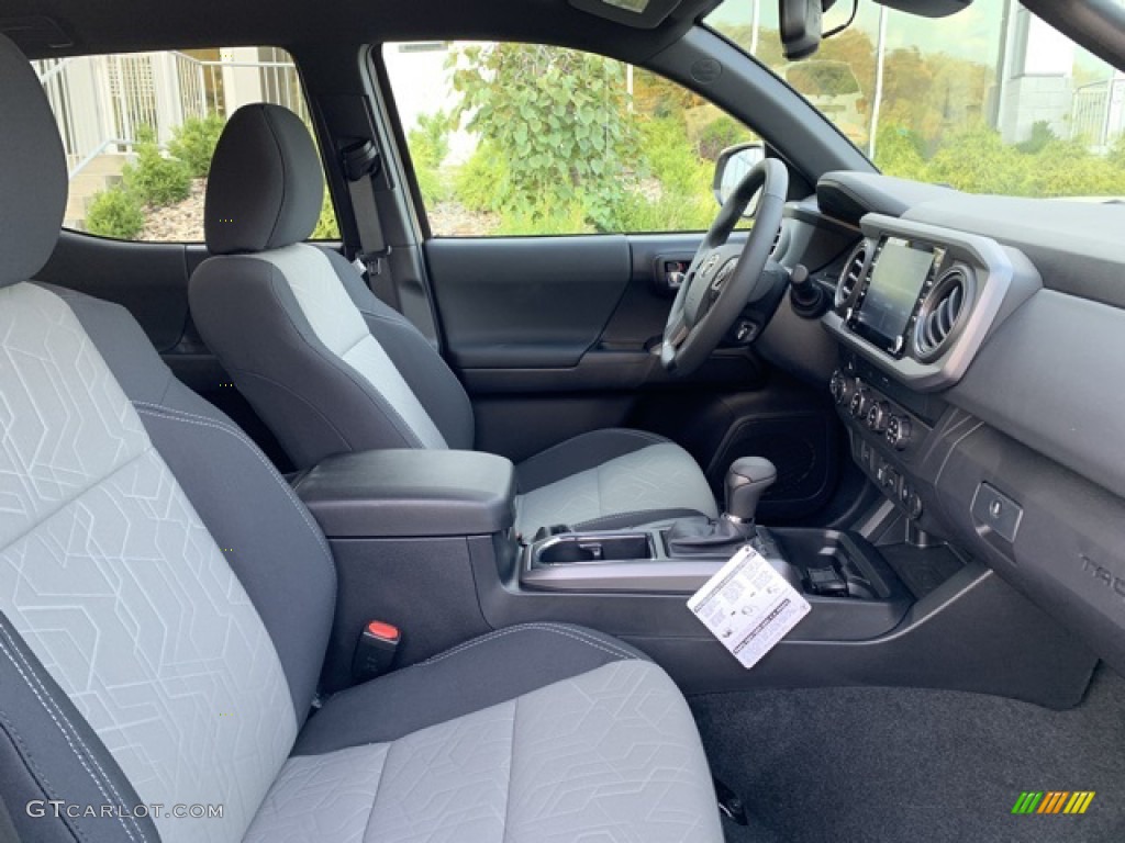 TRD Cement/Black Interior 2020 Toyota Tacoma TRD Off Road Double Cab 4x4 Photo #135443338