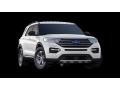 2020 Oxford White Ford Explorer XLT 4WD  photo #4