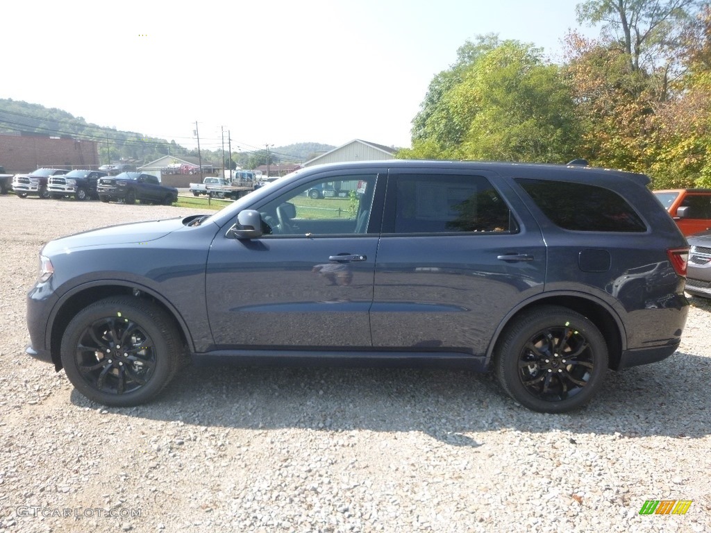 2020 Durango GT AWD - Reactor Blue Pearl / Black photo #2