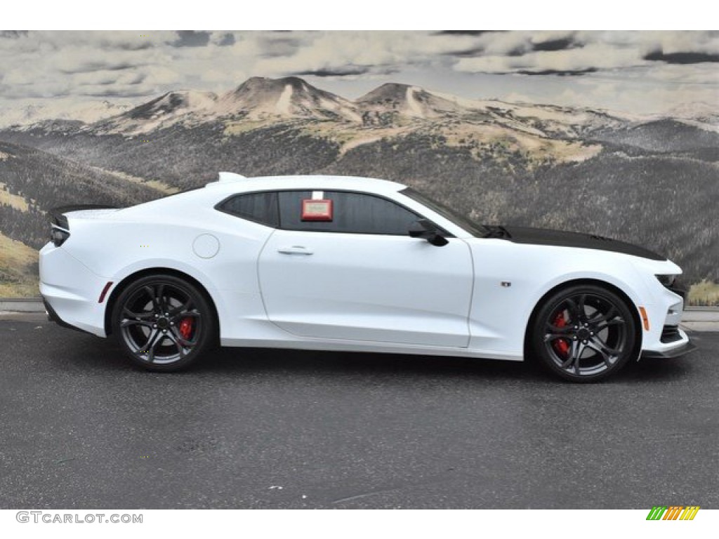 Summit White 2019 Chevrolet Camaro SS Coupe Exterior Photo #135445567