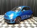 Laser Blue Metallic 2019 Fiat 500 Abarth Exterior