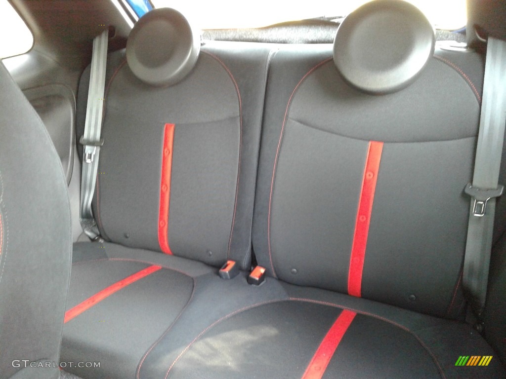 2019 Fiat 500 Abarth Rear Seat Photo #135446395