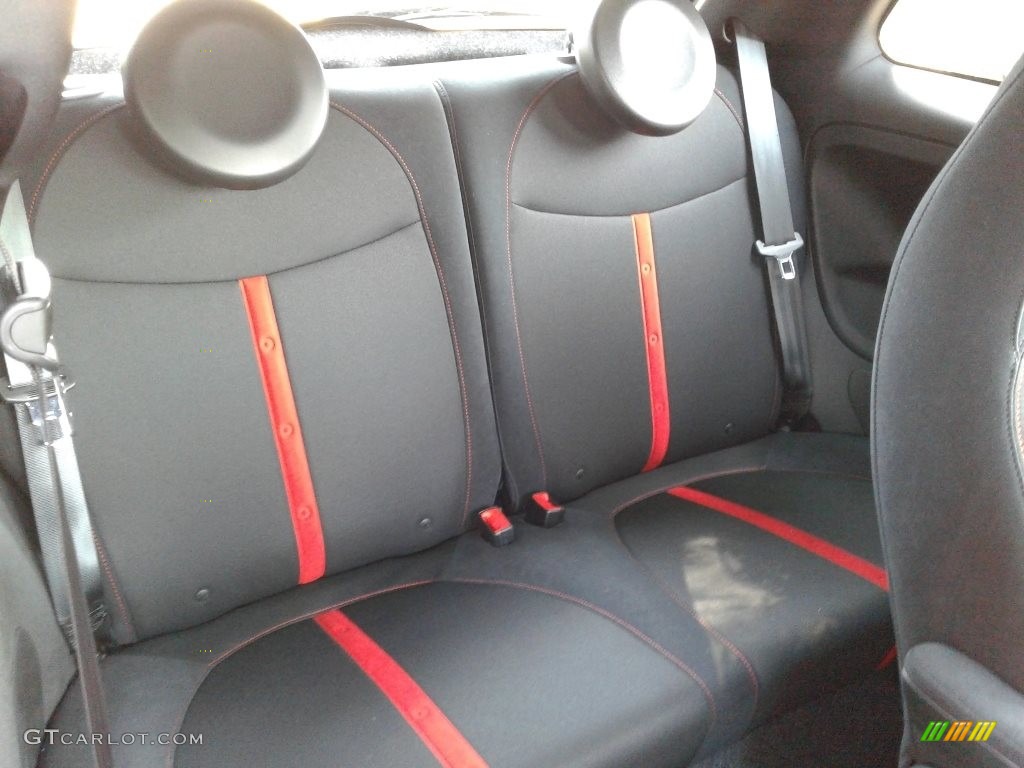 2019 Fiat 500 Abarth Rear Seat Photo #135446425