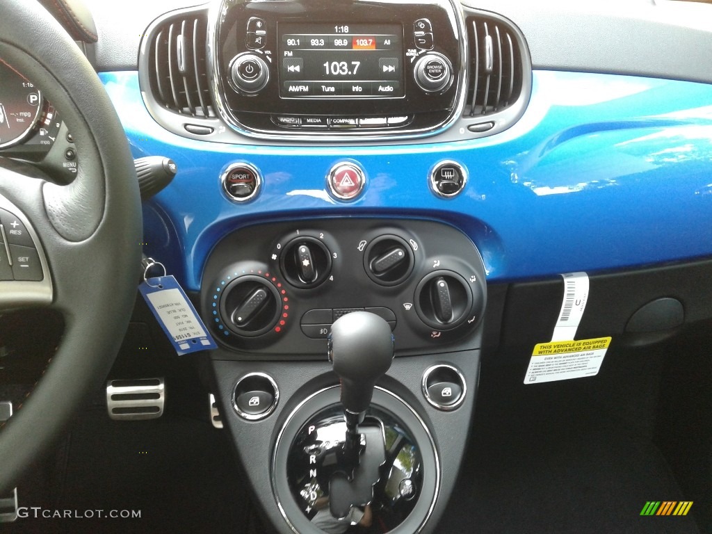 2019 Fiat 500 Abarth Controls Photo #135446545