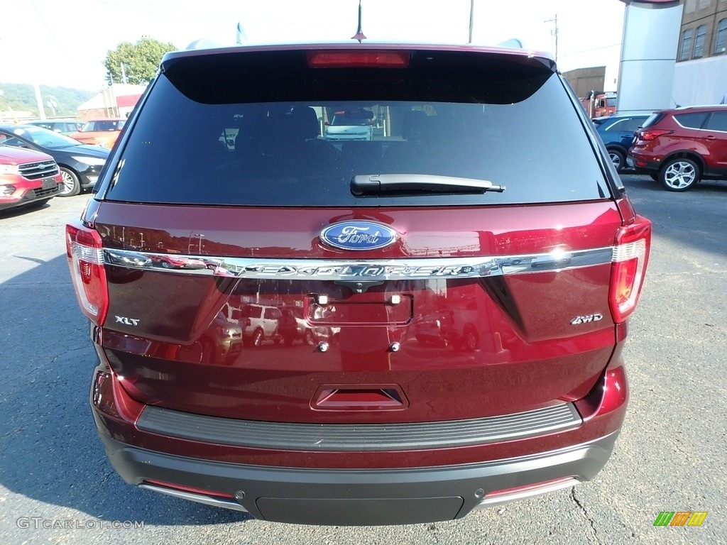 2019 Explorer XLT 4WD - Burgundy Velvet / Medium Black photo #3