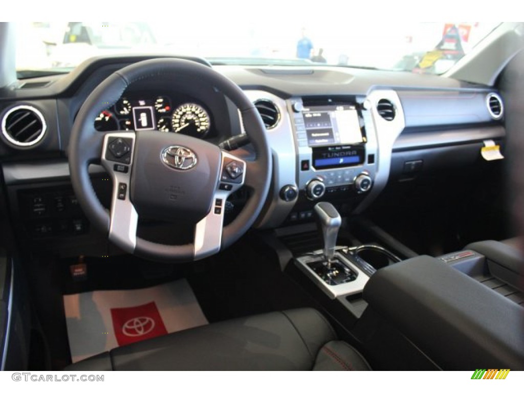 2020 Toyota Tundra TRD Pro CrewMax 4x4 Black Dashboard Photo #135447976