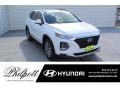 2020 Quartz White Hyundai Santa Fe SEL  photo #1