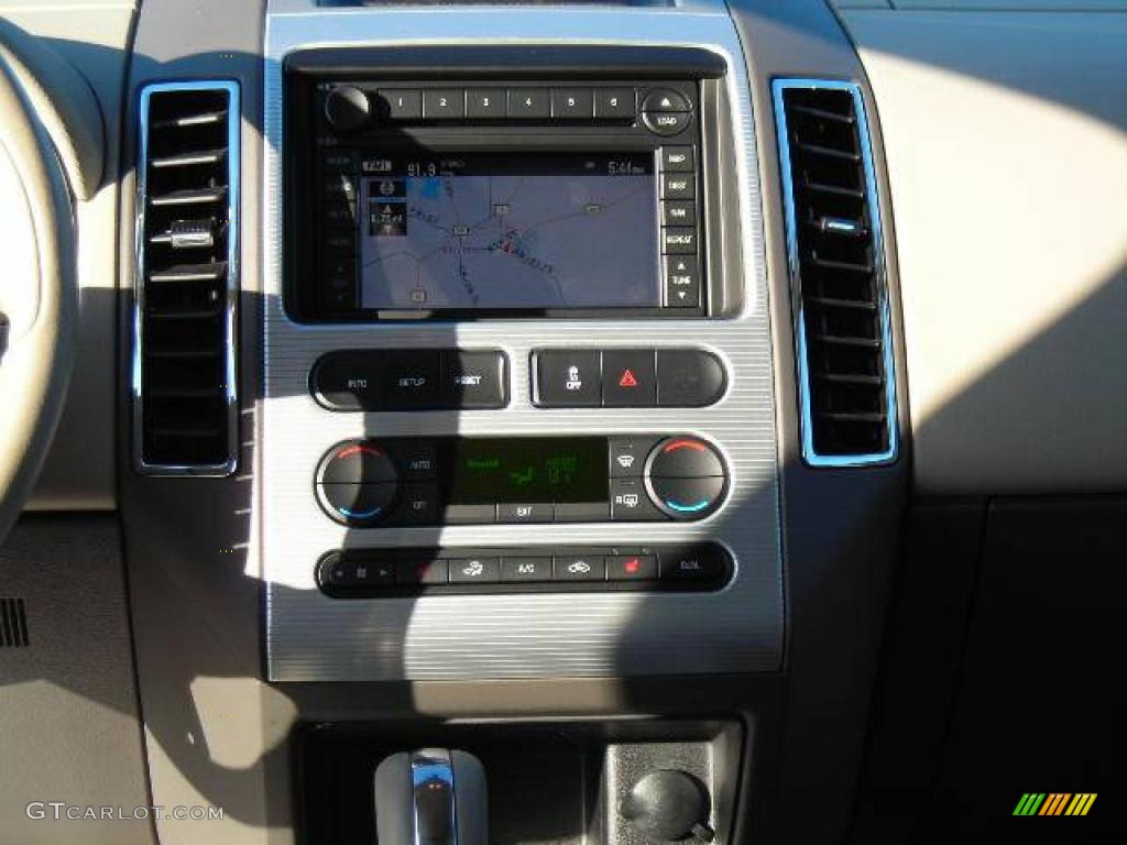 2007 Edge SEL Plus AWD - Carbon Metallic / Camel photo #8