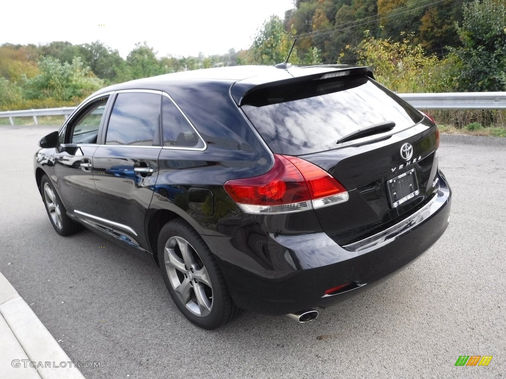 2014 Venza XLE AWD - Attitude Black Metallic / Ivory photo #6