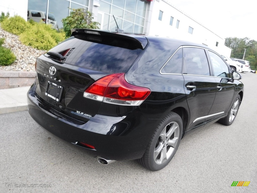 2014 Venza XLE AWD - Attitude Black Metallic / Ivory photo #8
