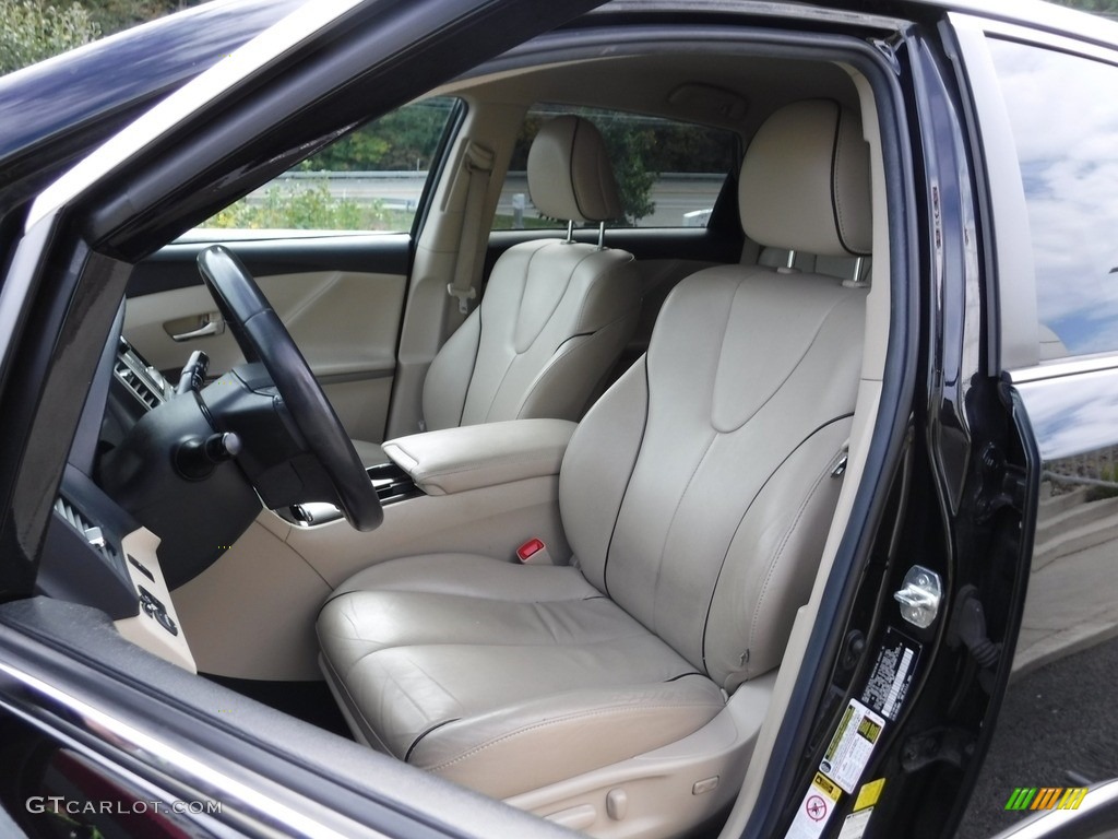 2014 Venza XLE AWD - Attitude Black Metallic / Ivory photo #11
