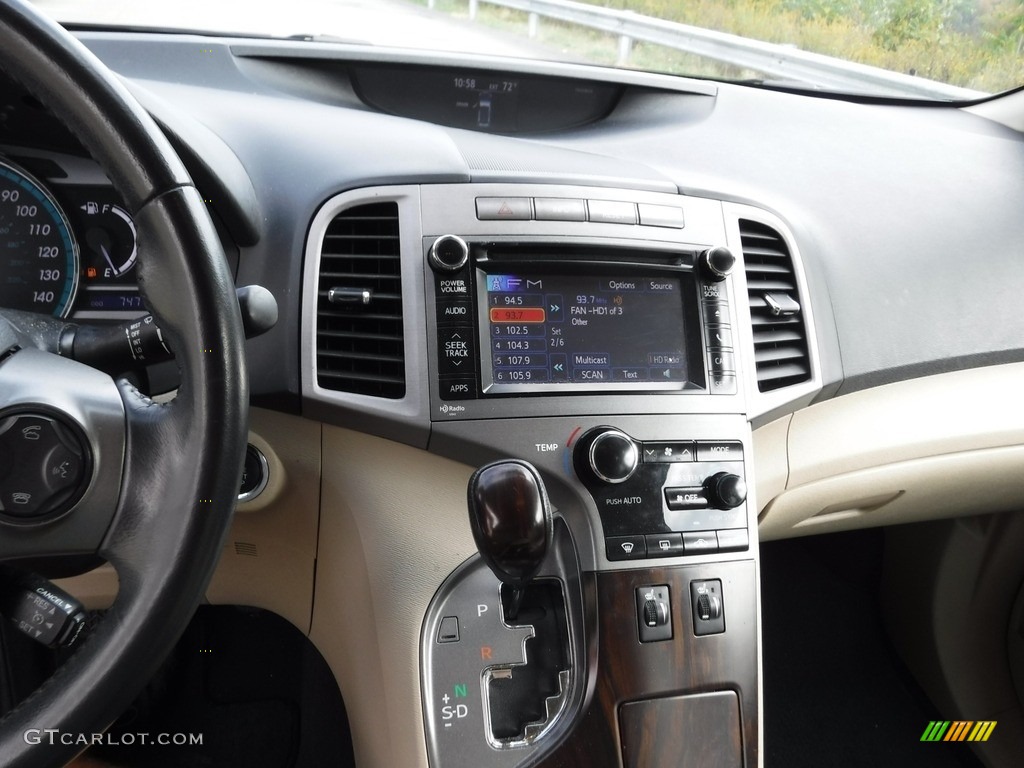 2014 Venza XLE AWD - Attitude Black Metallic / Ivory photo #16