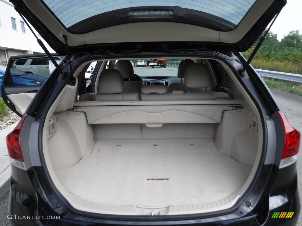 2014 Venza XLE AWD - Attitude Black Metallic / Ivory photo #24
