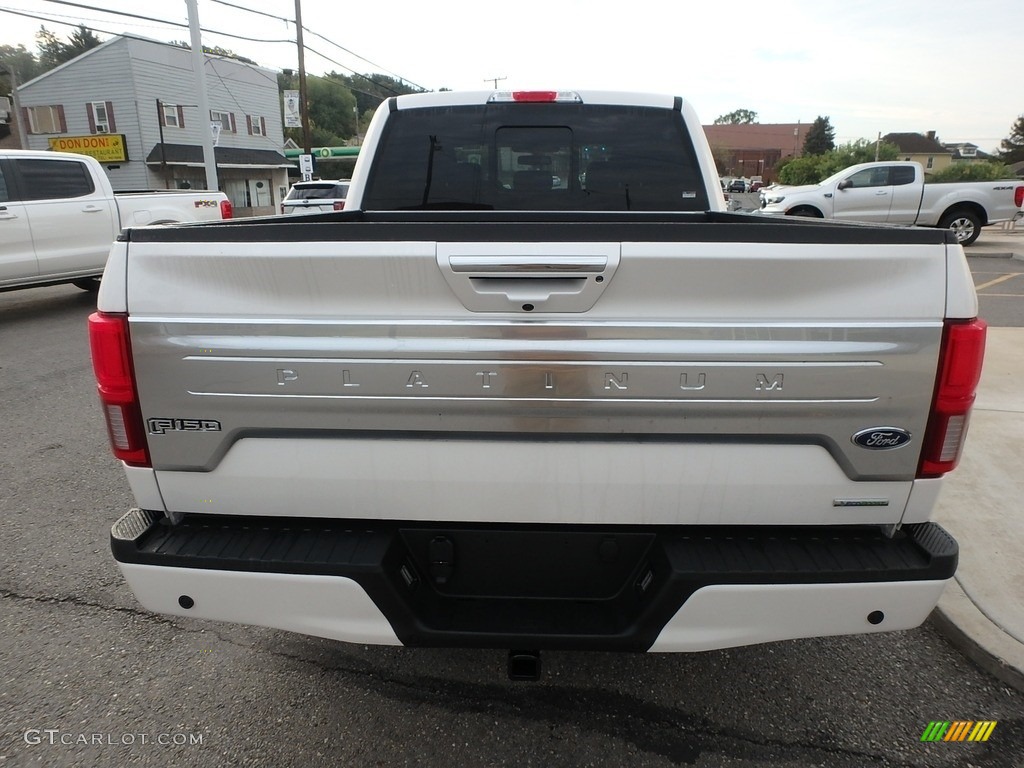 2019 F150 Platinum SuperCrew 4x4 - White Platinum / Black photo #6