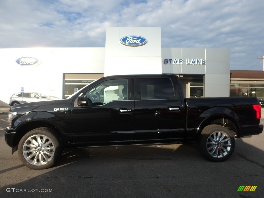 2019 F150 Limited SuperCrew 4x4 - Agate Black / Black photo #1