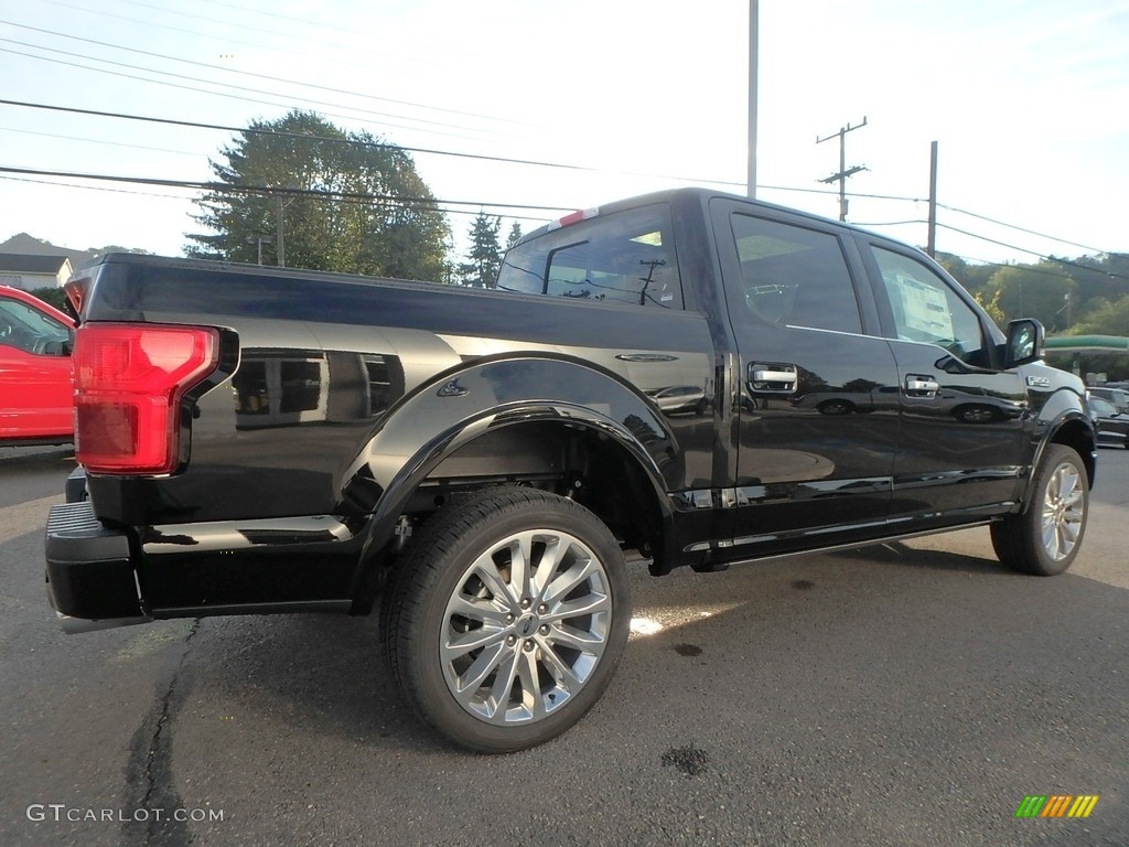 2019 F150 Limited SuperCrew 4x4 - Agate Black / Black photo #5