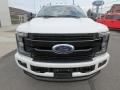 White Platinum - F250 Super Duty Lariat Crew Cab 4x4 Photo No. 2