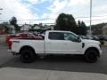 White Platinum - F250 Super Duty Lariat Crew Cab 4x4 Photo No. 4