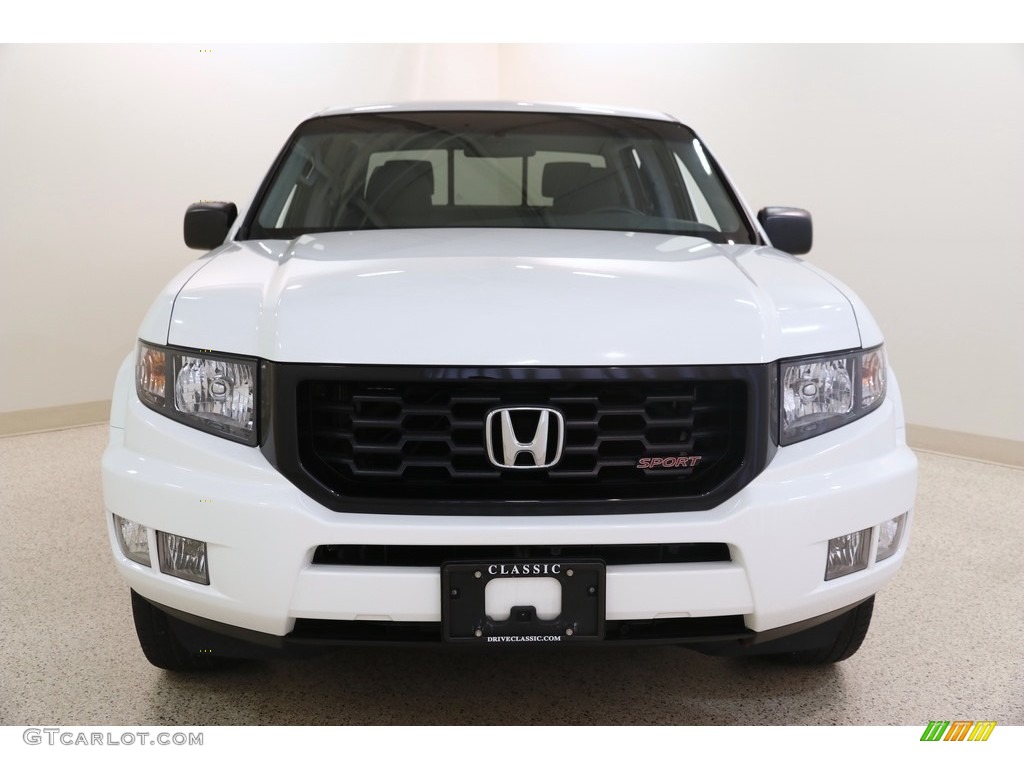 2012 Ridgeline Sport - White / Black photo #2