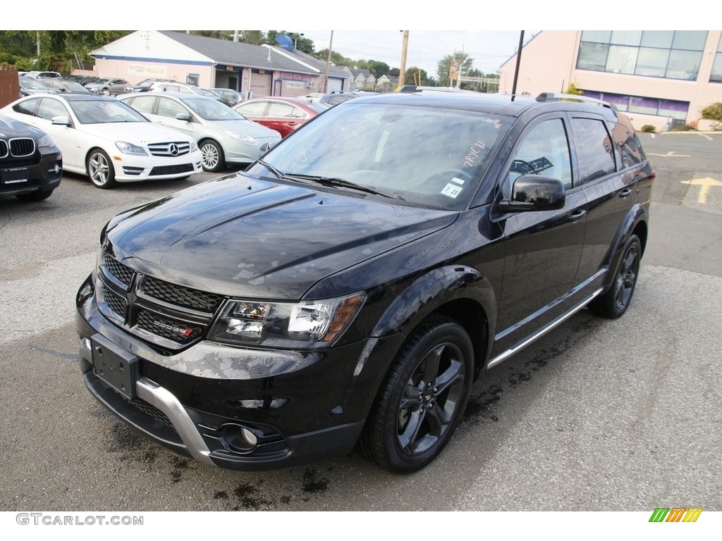 2018 Journey Crossroad AWD - Pitch Black / Black photo #1