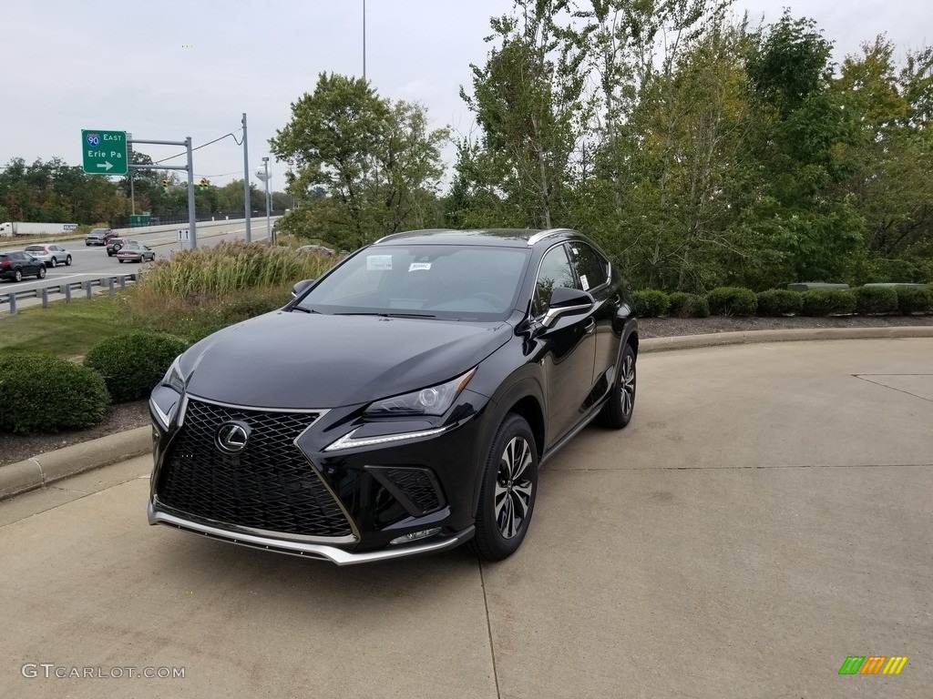 Obsidian 2020 Lexus NX 300 F Sport AWD Exterior Photo #135453742